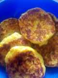 Arepas de berenjena y plátano