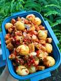 Tempe Telur Sambal Daun Jeruk