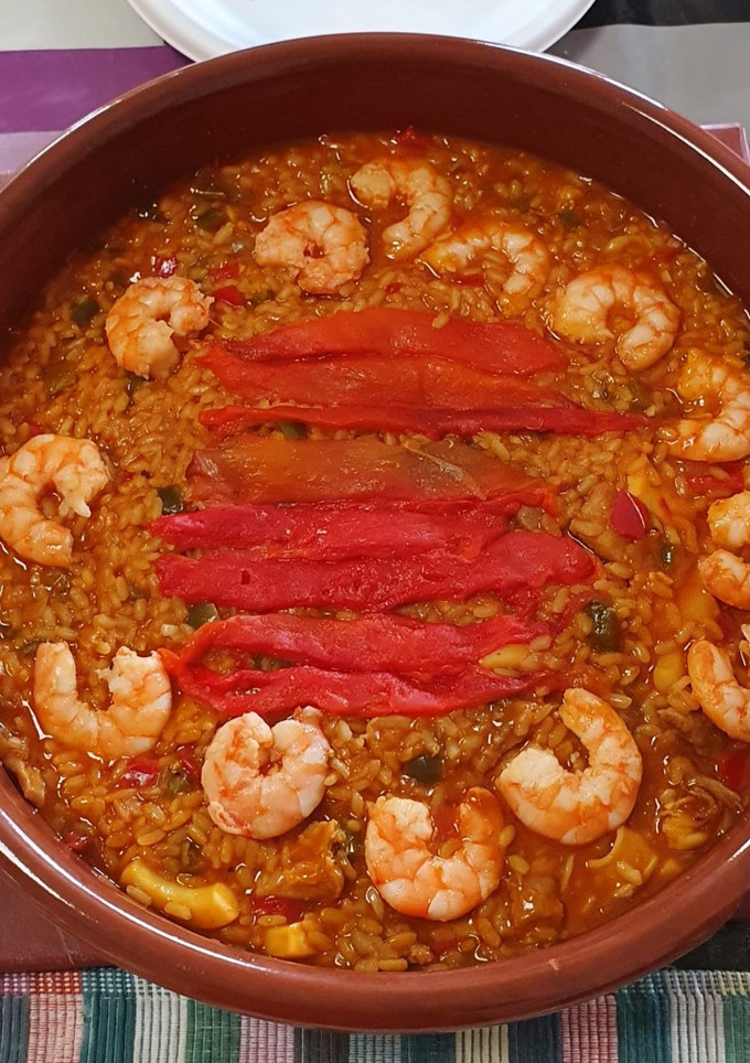 Una foto de Paella mixta