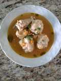 Albóndigas de pollo con masa