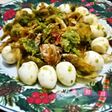 Ikan Asin Telur Puyuh siram Sambal Ijo