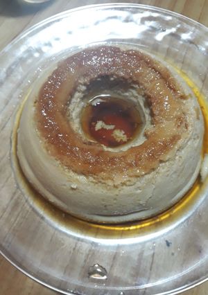 Una foto de Flan de huevo Light