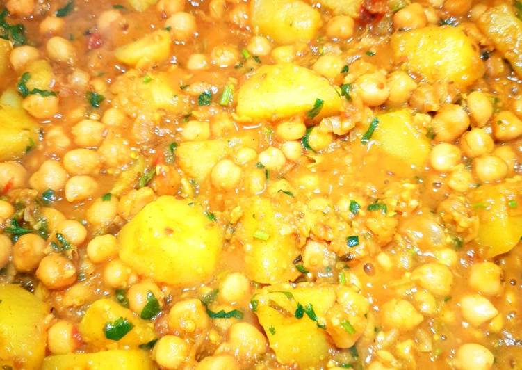 You Do Not Have To Be A Pro Chef To Start Chickpea and potato curry