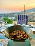 Paella mit Fisch & Garnelen