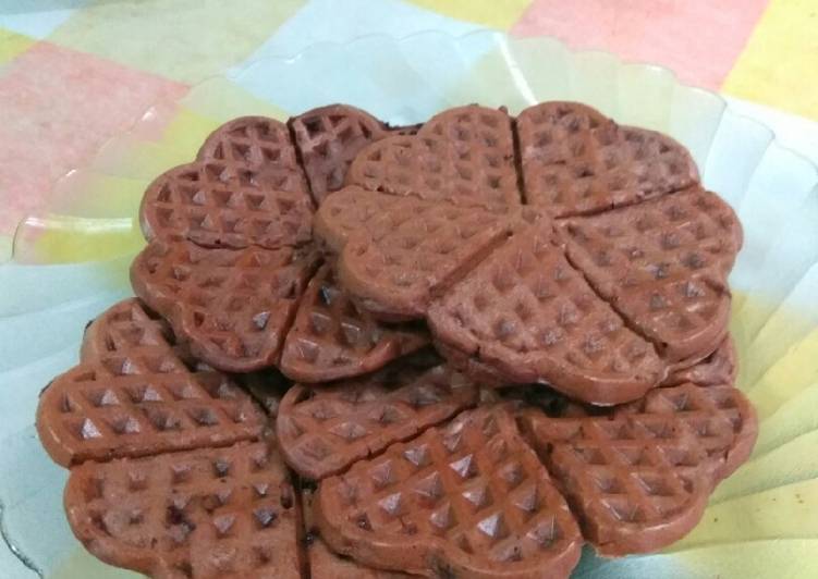 Crispy Chocolate Waffle