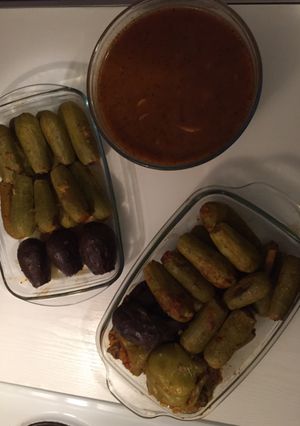 صورة لوصفة المحاشي الشامية(كوسا محشي)
