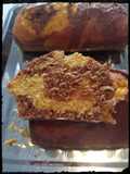 Bolo mármore de laranja e chocolate