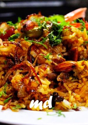 A picture of Paneer Biriyani.