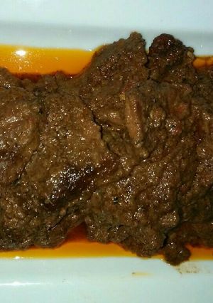 Foto resep Rendang Padang #KitaBerbagi