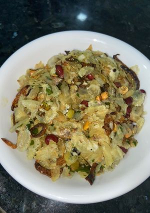 A picture of Poha Chiwda.