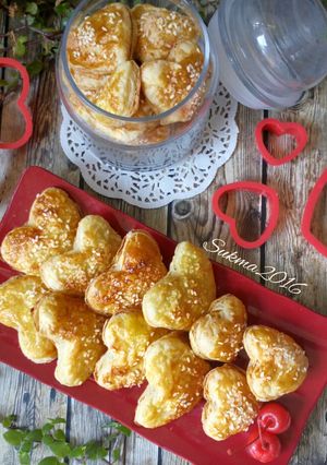 Foto resep Simple Hearts Puff