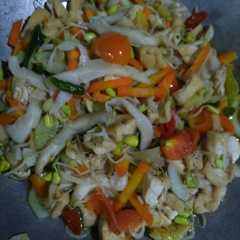 รูปของ Oseng sayur komplit