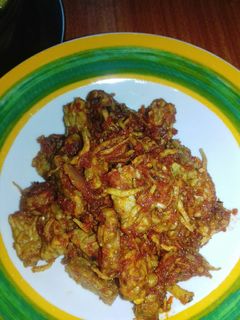 Foto resep Teri Tempe Balado