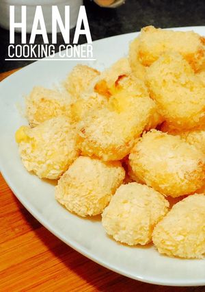 Hình của món Cách làm bánh sữa tươi chiên bằng nồi chiên không dầu.
