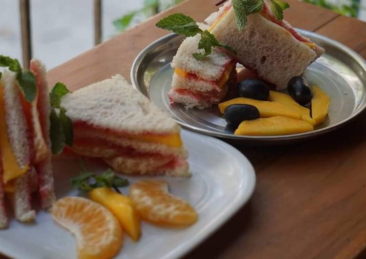 Recipe of Any-night-of-the-week Summer Cool - Fruit Sandwich