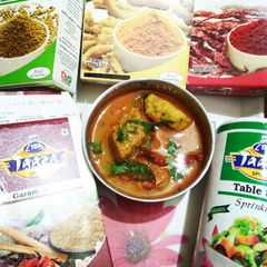 A picture of Dhokar dalna (an authentic Bengali veg. Recipe).