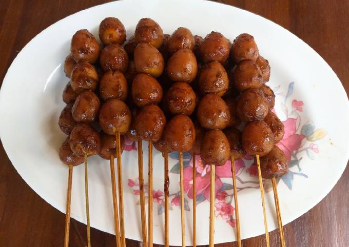 Sate Telur Puyuh