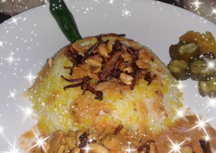 دجاج تندوري مع الارز