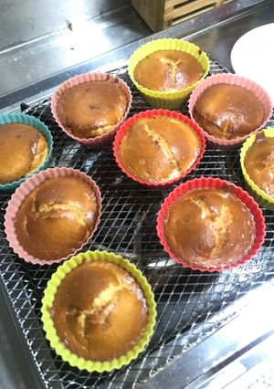 無水無奶蜂蜜蛋糕 的食譜成品照片