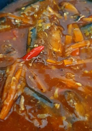Foto resep Sarden plus wortel