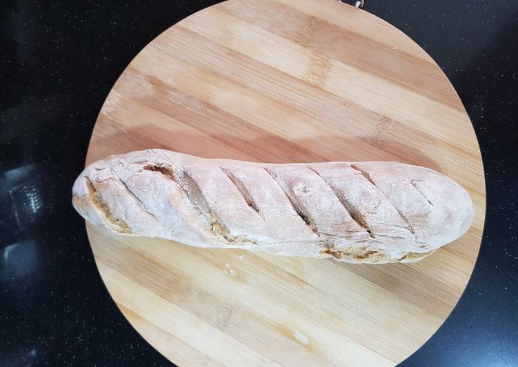 Pan denso para canapés