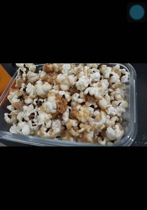 Foto resep Popcorn caramel susu keju