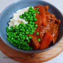 Beef casserole A picture of Beef casserole.