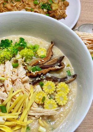 รูปของ โจ๊กข้าวโอ๊ตไก่ (คลีน)