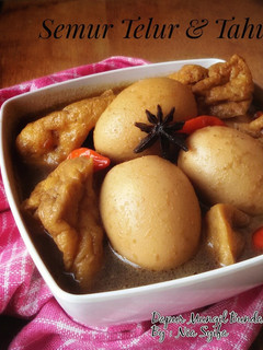 Foto resep Semur Telur & Tahu