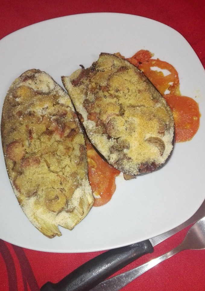 Una foto de Berenjenas gratinadas