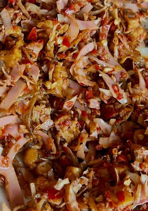 Foto resep Sambal Teri Tempe Kecombrang