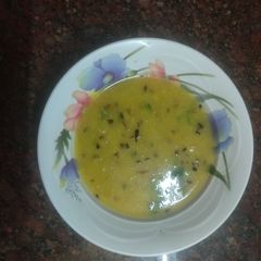 A picture of Yellow Dal.