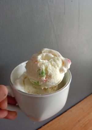 Foto resep Ice cream vanilla haan