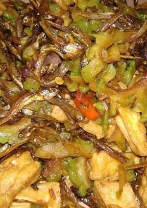 Foto resep Tumis pare teri tahu