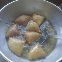 A picture of Mahamri #localfoodcontest mombasa.