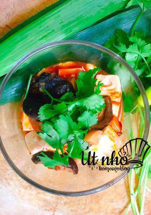 Hình của món Đậu hủ tứ xuyên.
