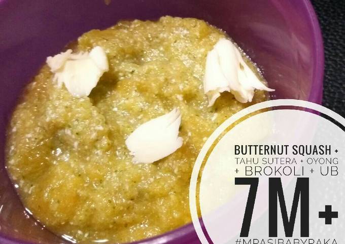 Resep Mpasi 7m Bubur Butternut Squash Oleh Adiantyas Cookpad