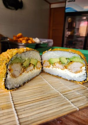 Una foto de Sushi Burger