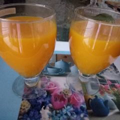 A picture of Homemade Mango frooti (mango maza).