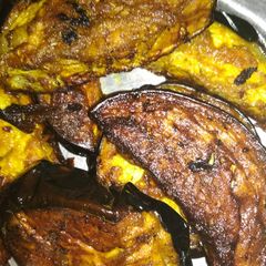 A picture of Begun bhaja.