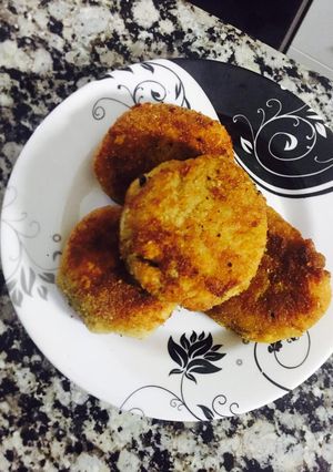 A picture of Loaded fried Mashed Potato.