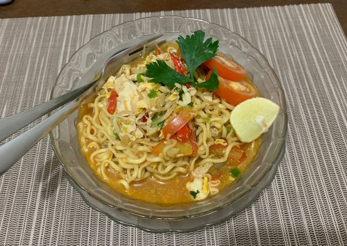 Resep Mie telor kuah pedas nikmat, Menggugah Selera