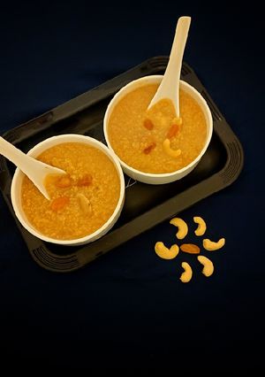 A picture of Proso Millet Kheer.