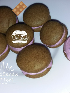 Foto resep Cookies Sandwich*Purple