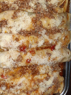 Una foto de Canelones de verduras