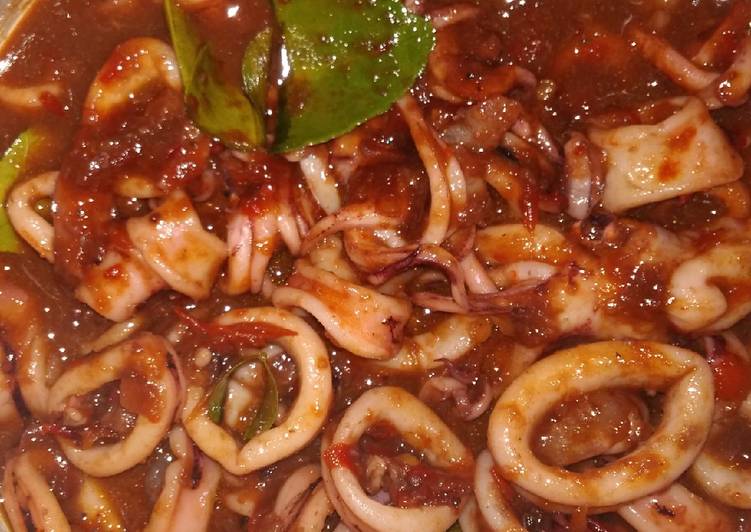 Cumi Pedas Manis Gurih