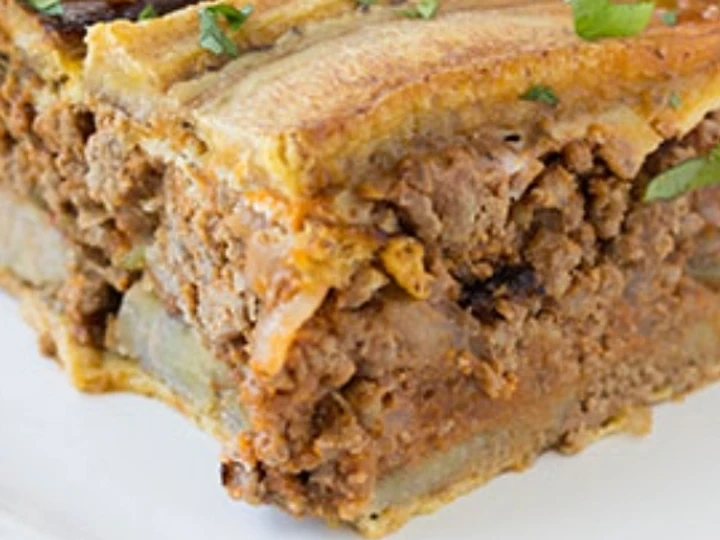 Easy Way Make Pastelón o lasagna with plantain which Delicious