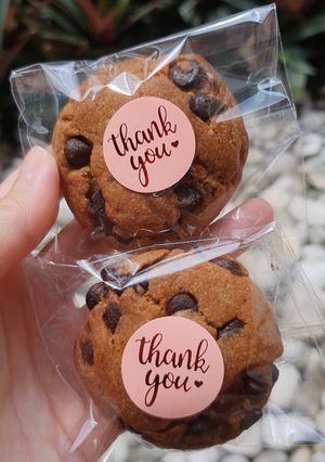 Foto resep Vegan Chewy Cookies Tanpa Telur