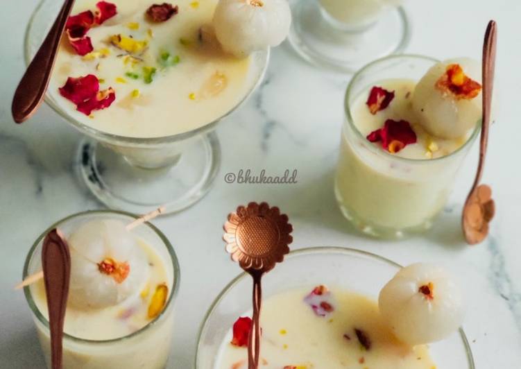 Step-by-Step Guide to Make Homemade Lychee kheer