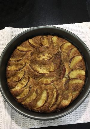 Una foto de Tarta manzana (harina de arroz)